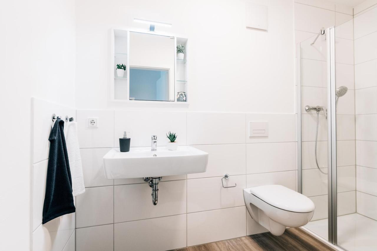 Stadt-Appartement Am Nordpark Bielefeld Bagian luar foto